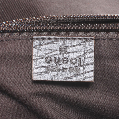Gucci GG Plus Monogram Medium Carry On Duffle Trolley Brown 6 of 7