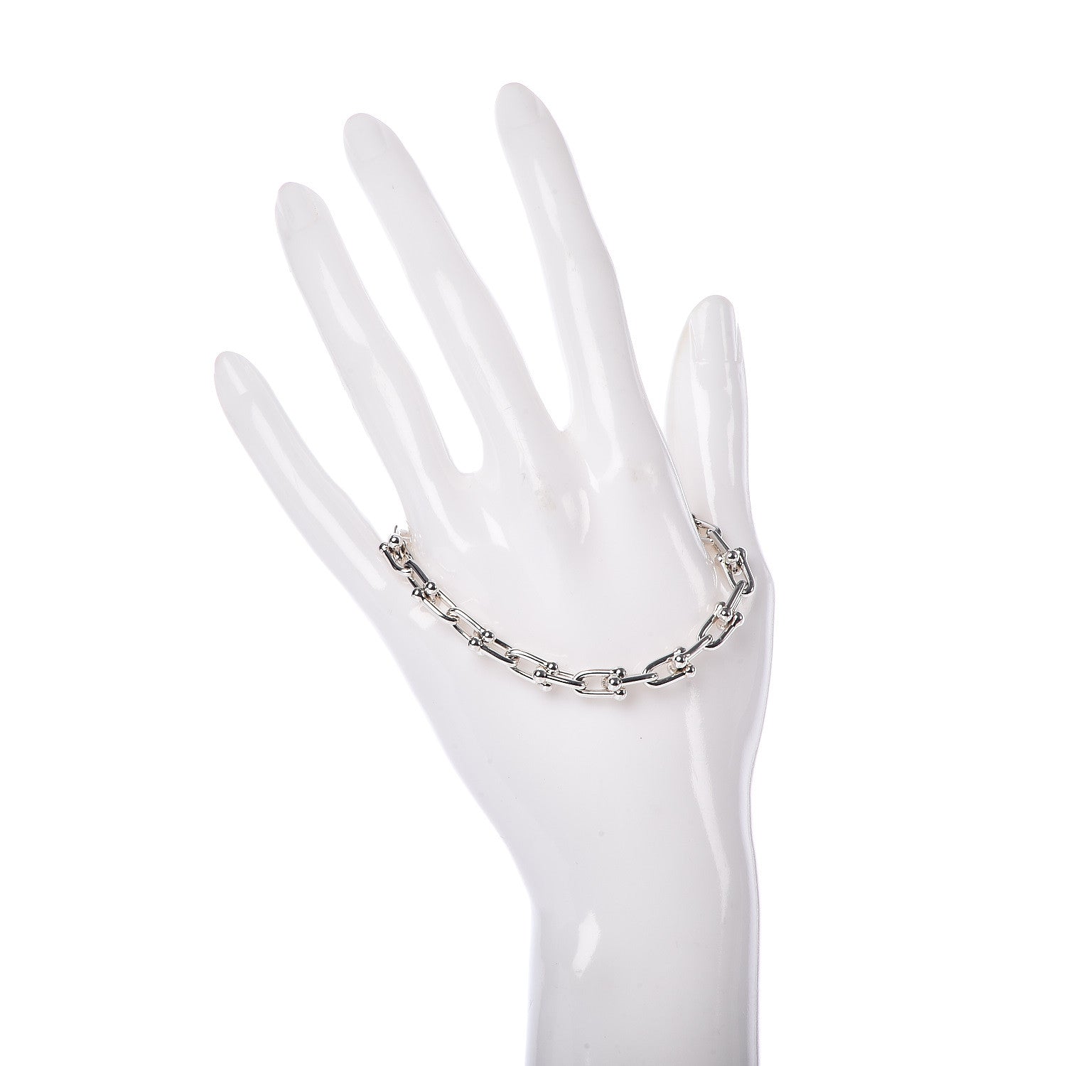 Tiffany Sterling Silver Small HardWear Link Bracelet 2 of 4