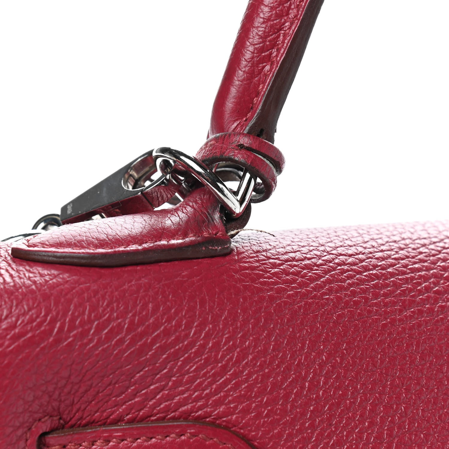 Hermes Togo Kelly Retourne 32 Rubis 21 of 25