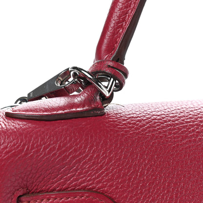 Hermes Togo Kelly Retourne 32 Rubis 21 of 25