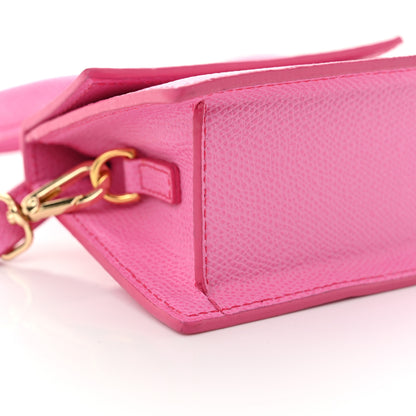 Jacquemus Grained Calfskin Le Chiquito Pink 8 of 9