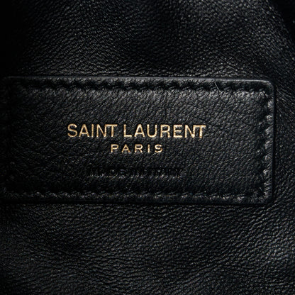Saint Laurent Patent Quilted Gaby Zipped Pouch Black 6 of 10