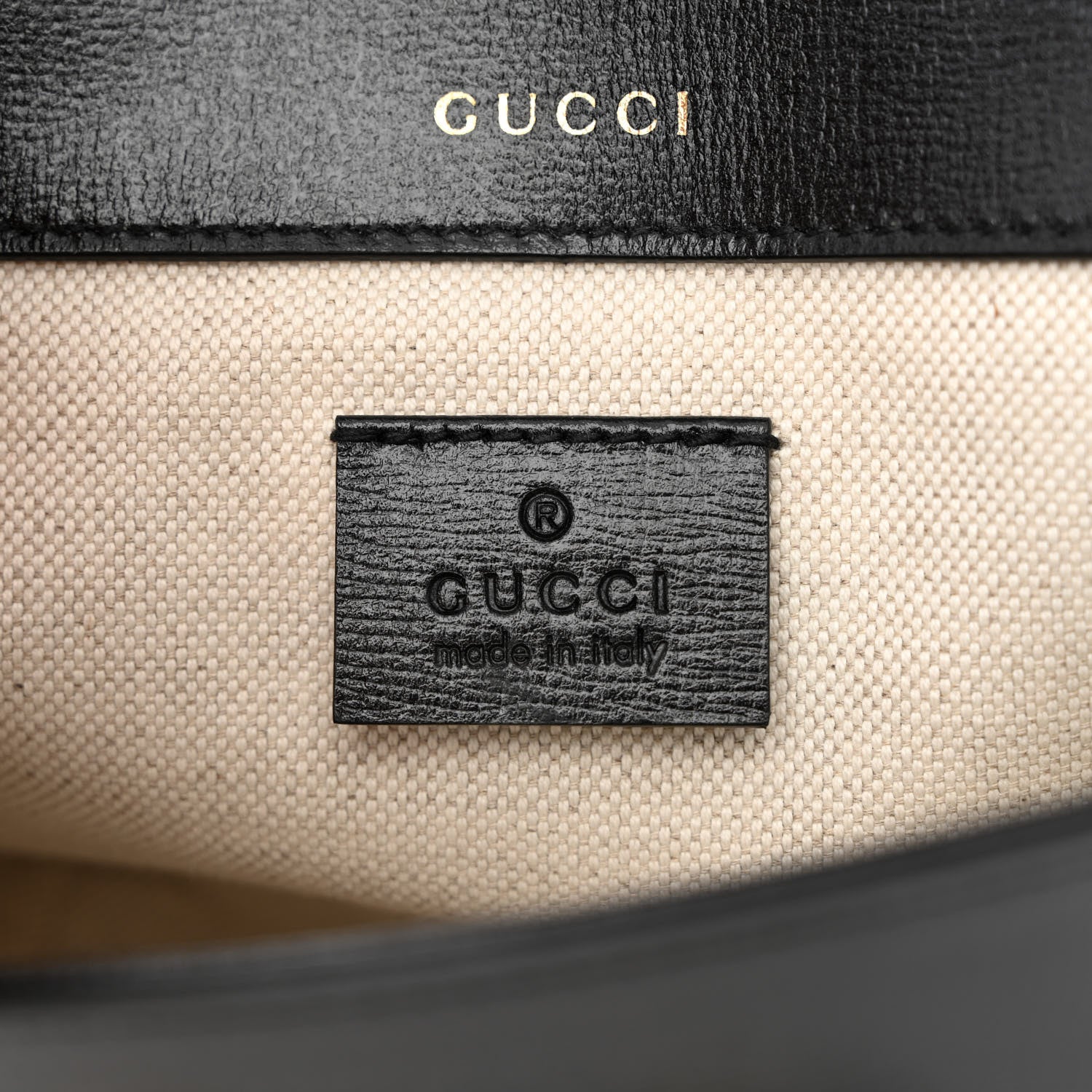 Gucci Azalea Calfskin Web Mini Horsebit 1955 Shoulder Bag Black 6 of 12