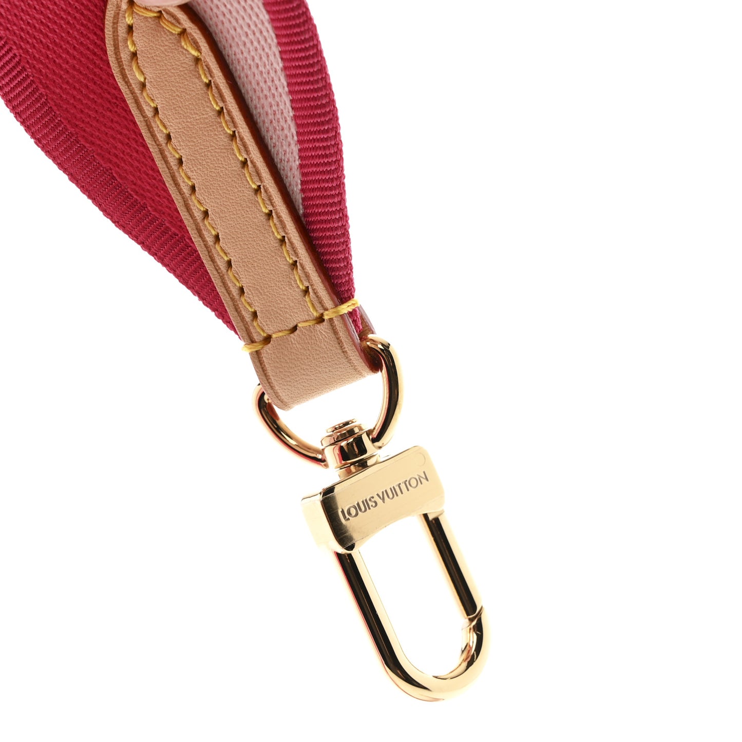 Jacquard Neverfull BB Shoulder Strap Pink Peony
