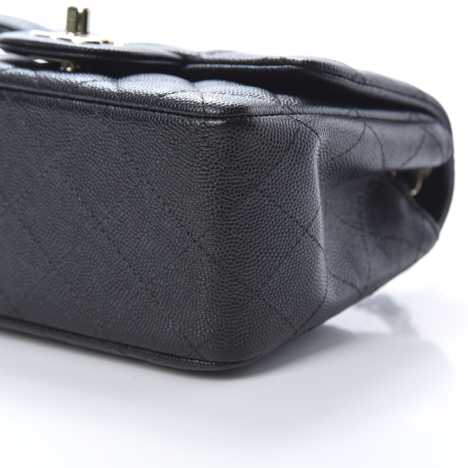 Chanel Caviar Quilted Mini Square Flap Black 10 of 10