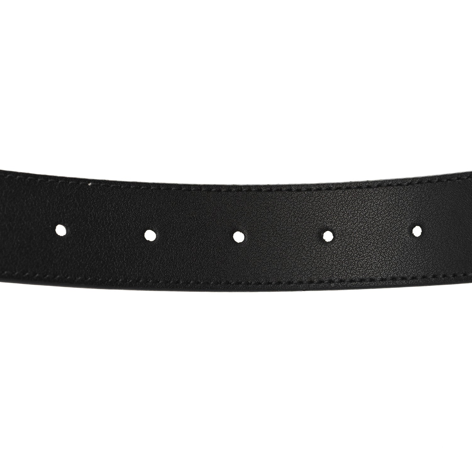 Gucci Moon Calfskin Double G 30mm Belt 85 34 Black 4 of 5