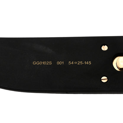 Gucci Square Frame Glitter GG0102S Sunglasses Black 5 of 8