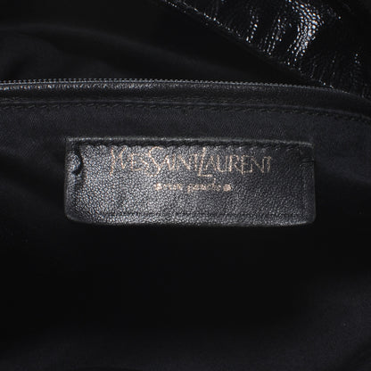 Saint Laurent Patent Large Roady Hobo Black 6 of 8