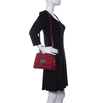 Dolce & Gabbana Patent Small Monica Top Handle Bag Dark Pink 2 of 11