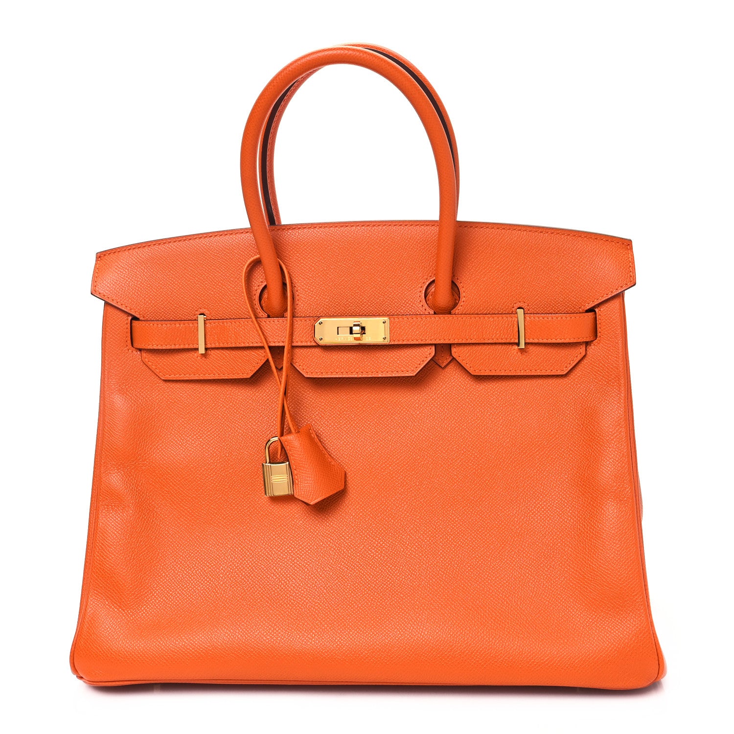 Hermes Epsom Birkin 35 Orange 1 of 12