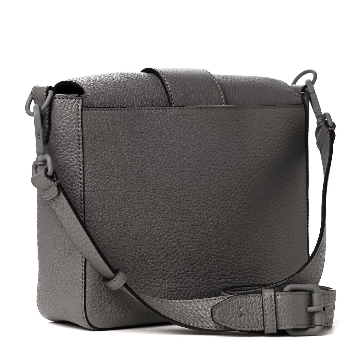 Cuoio Romano Monochrome Medium Baguette Messenger Argilla
