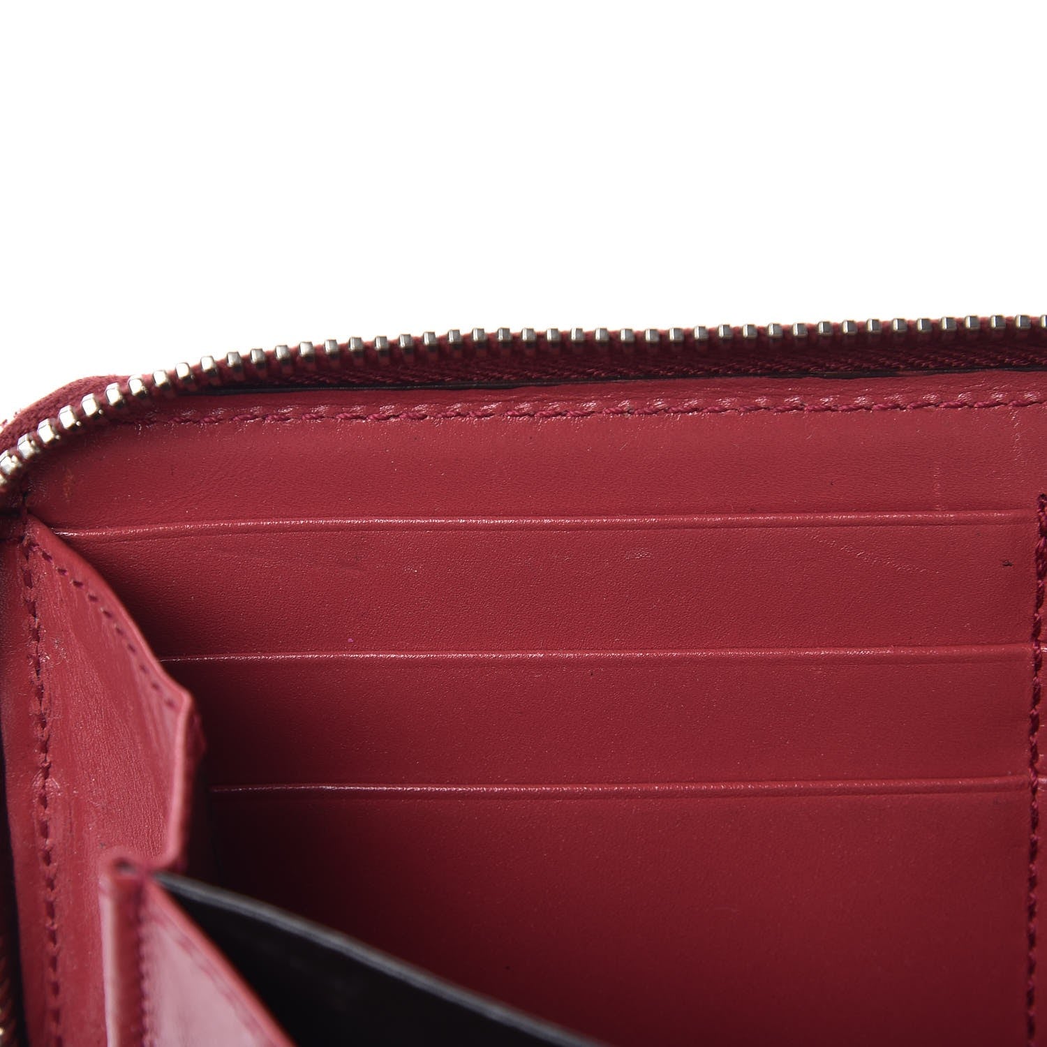 Gucci Imprime Monogram GG Pierce Zip Around Wallet Red 7 of 14