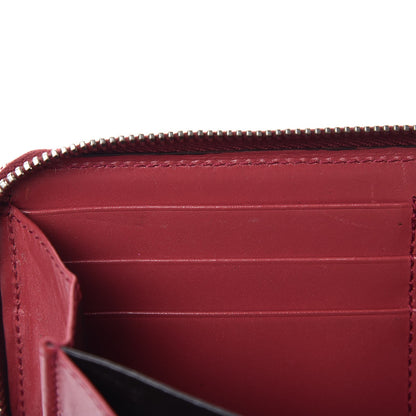 Gucci Imprime Monogram GG Pierce Zip Around Wallet Red 7 of 14