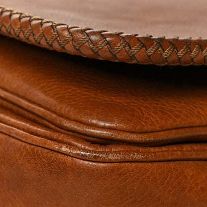 Gucci Grained Calfskin Medium Marrakech Flap Messenger Bag Brown 9 of 16