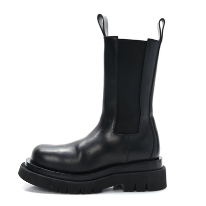 Bottega Veneta Calfskin The Lug Chelsea 55mm Boots 36 Black 1 of 9