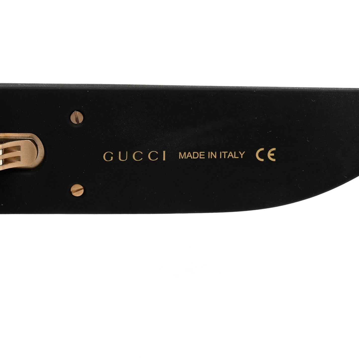 Square Frame Glitter GG0102S Sunglasses Black