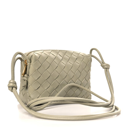 Bottega Veneta Nappa Intrecciato Mini Loop Camera Bag Travertine 3 of 8