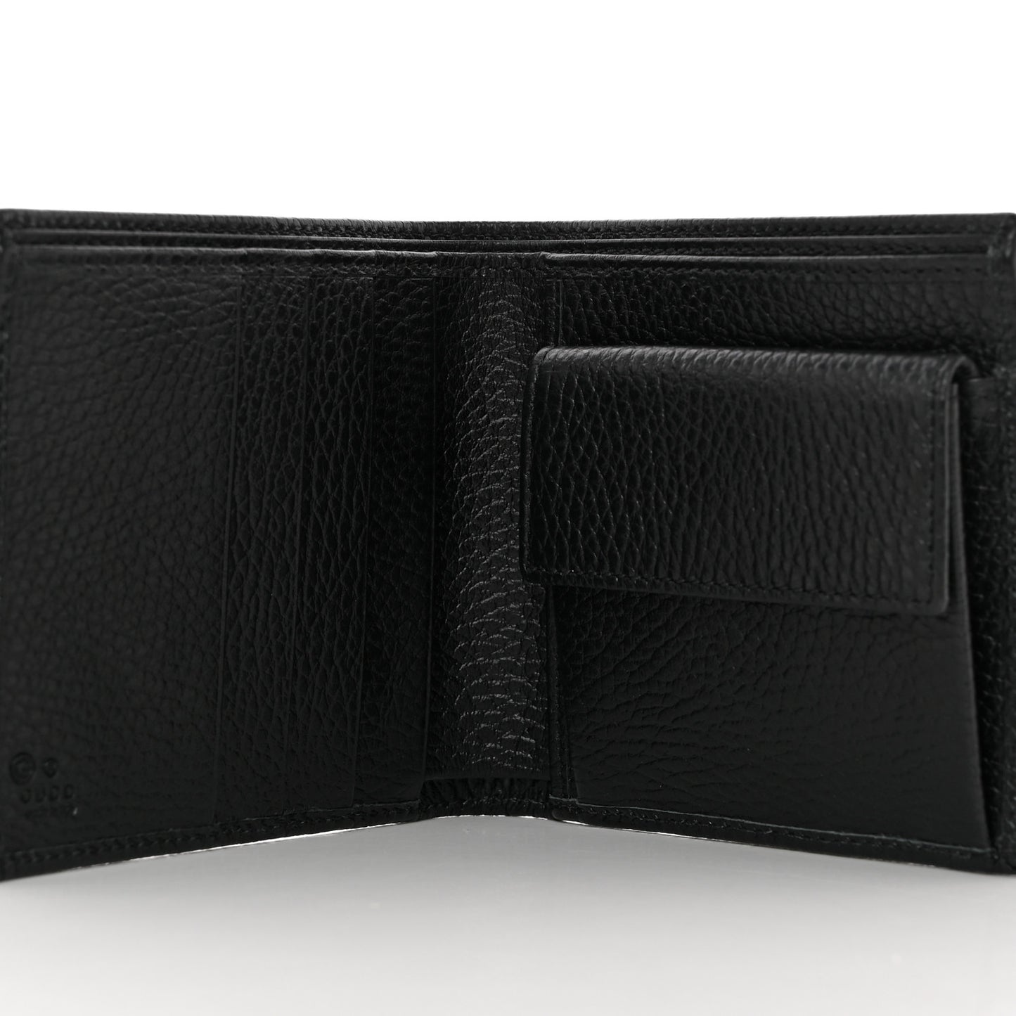 Nylon Monogram Bi-Fold Wallet Black