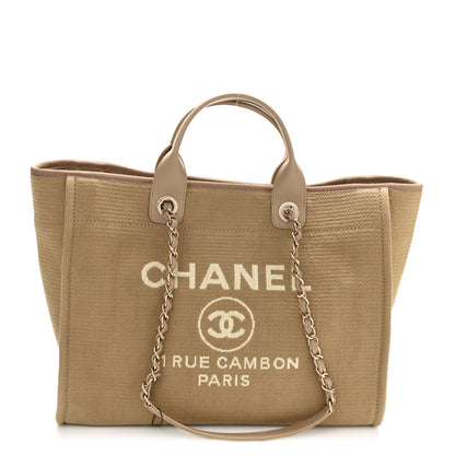 Chanel Mixed Fibers Medium Deauville Tote 4 of 21