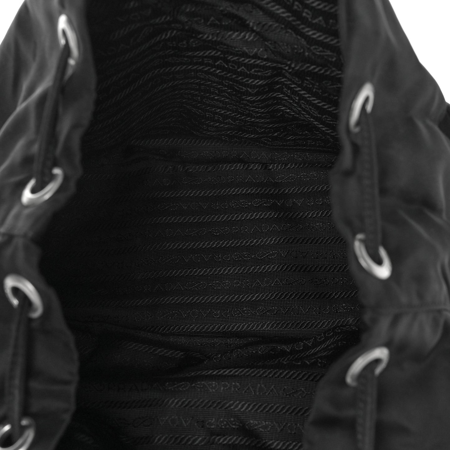 Nylon Vela Medium Backpack Black