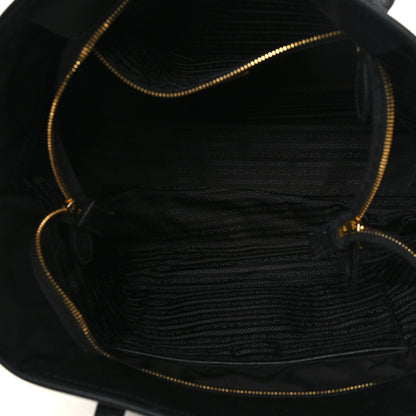 Prada Tessuto Nylon Logo Tote Black 5 of 11