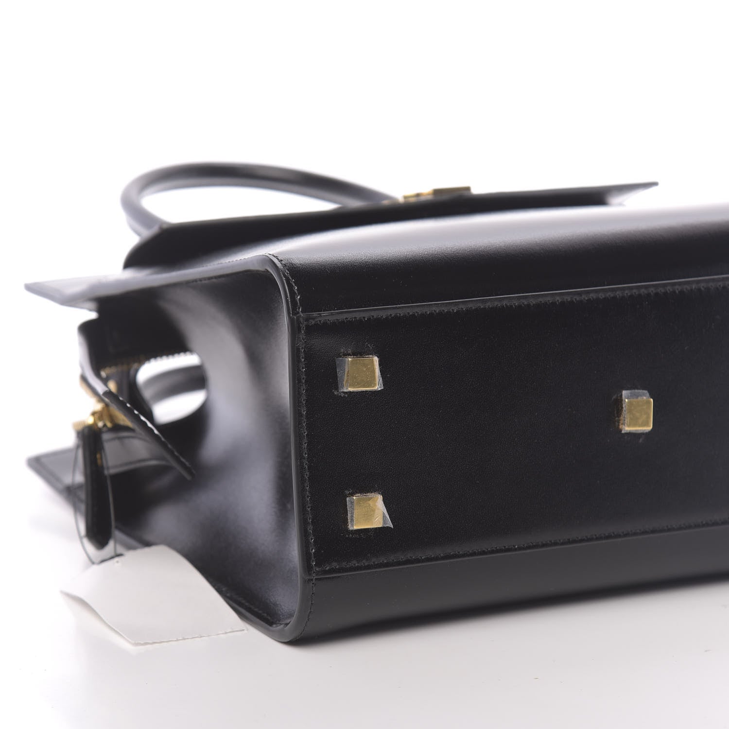 Saint Laurent Grain De Poudre Small Uptown Tote Black 8 of 10