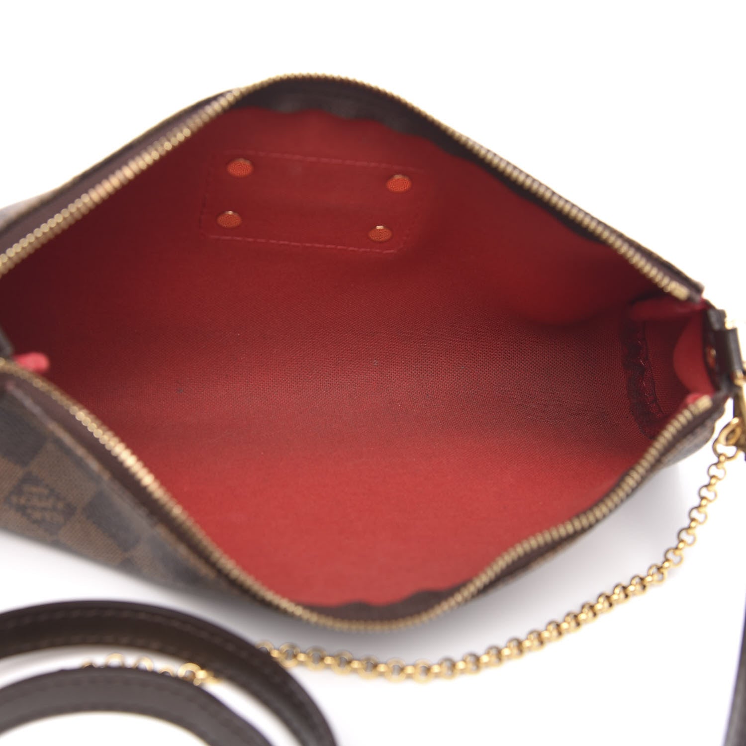 Louis Vuitton Damier Ebene Eva Clutch 5 of 12