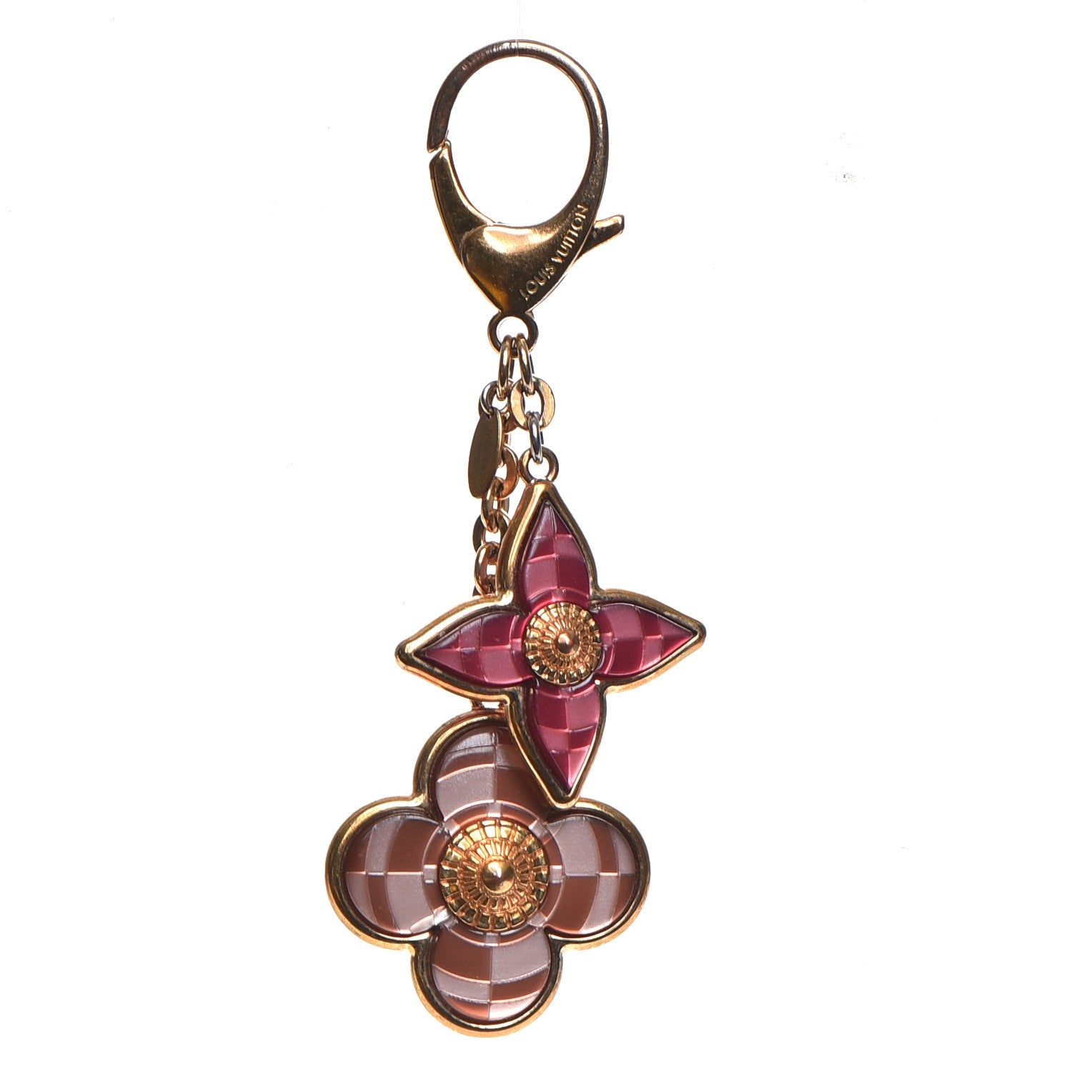 Louis Vuitton Metal Resin Mosaique Bag Charm Rouge Fauviste 1 of 5