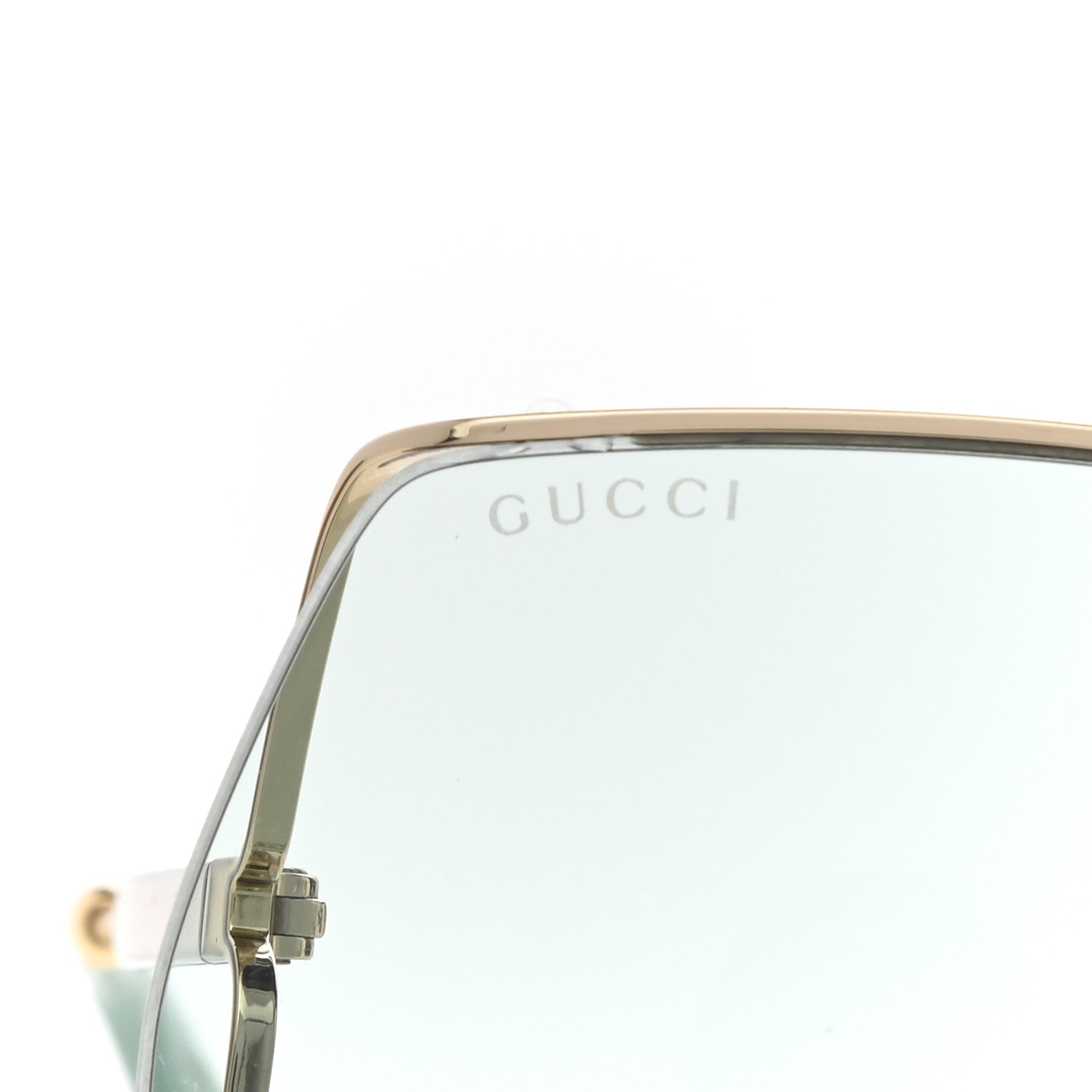 Gucci Metal Sunglasses GG0817S Green 7 of 8