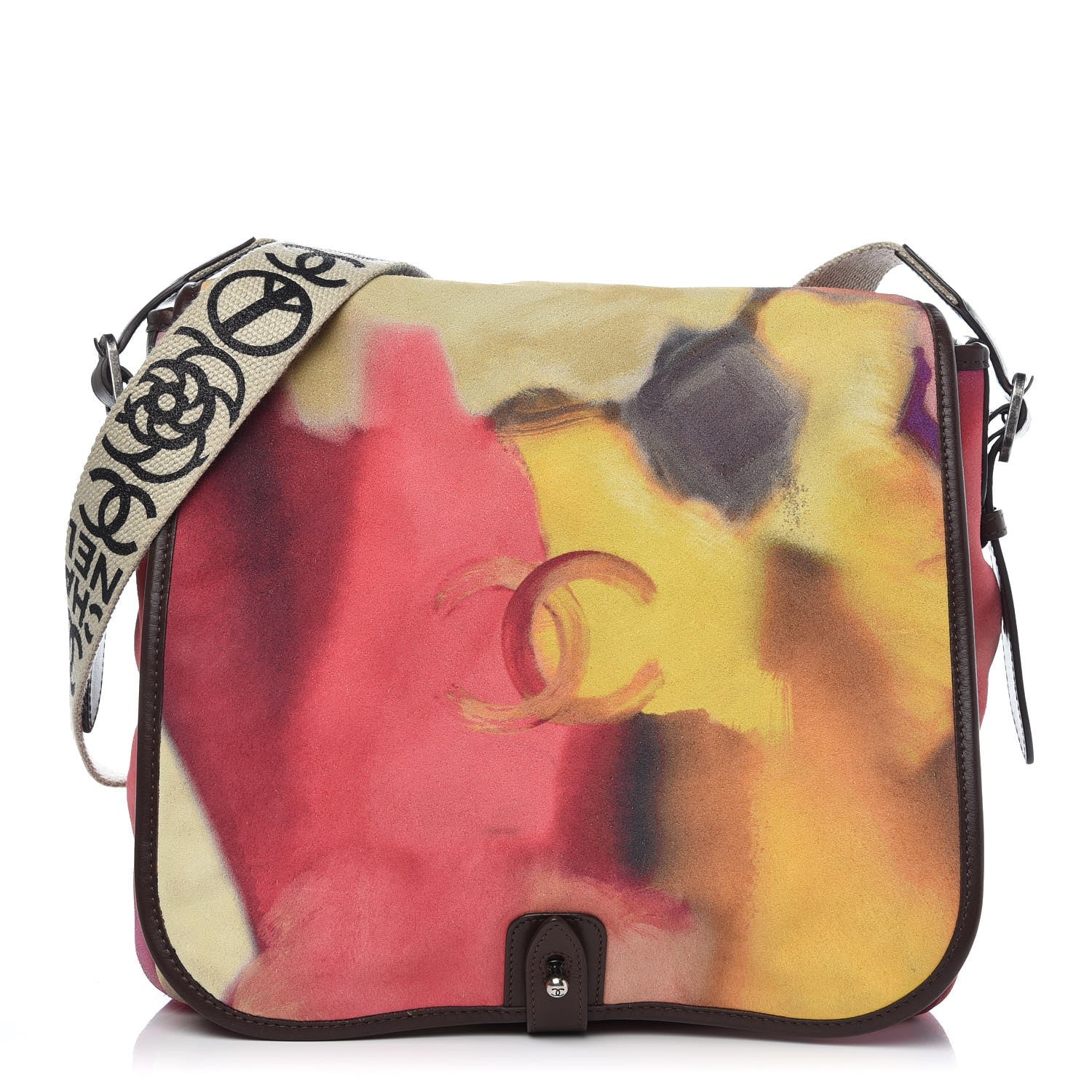 Chanel Printed Ultra Soft Lambskin Medium Flower Power Messenger 1 of 10