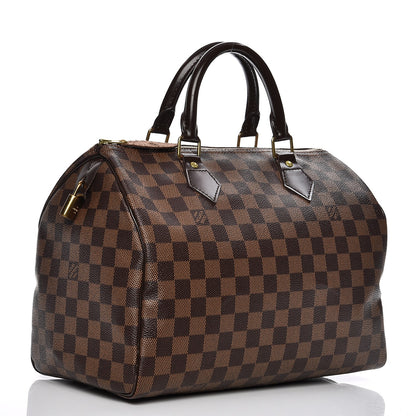 Louis Vuitton Damier Ebene Speedy 30 3 of 12