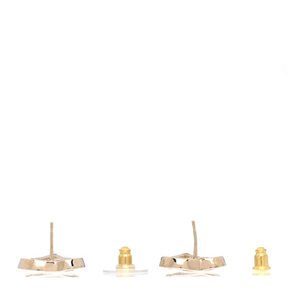 Chanel Metal CC Heart Coco In Love Earrings Gold 3 of 4