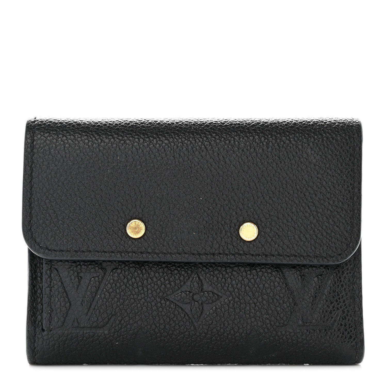 Louis Vuitton Empreinte Pont-Neuf Compact Wallet Black 1 of 11
