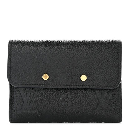 Louis Vuitton Empreinte Pont-Neuf Compact Wallet Black 1 of 11