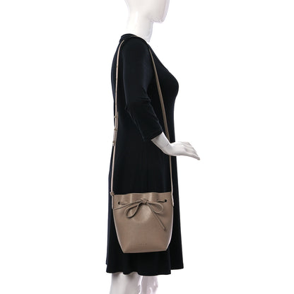 Mansur Gavriel Saffiano Mini Bucket Bag Elefante 2 of 9