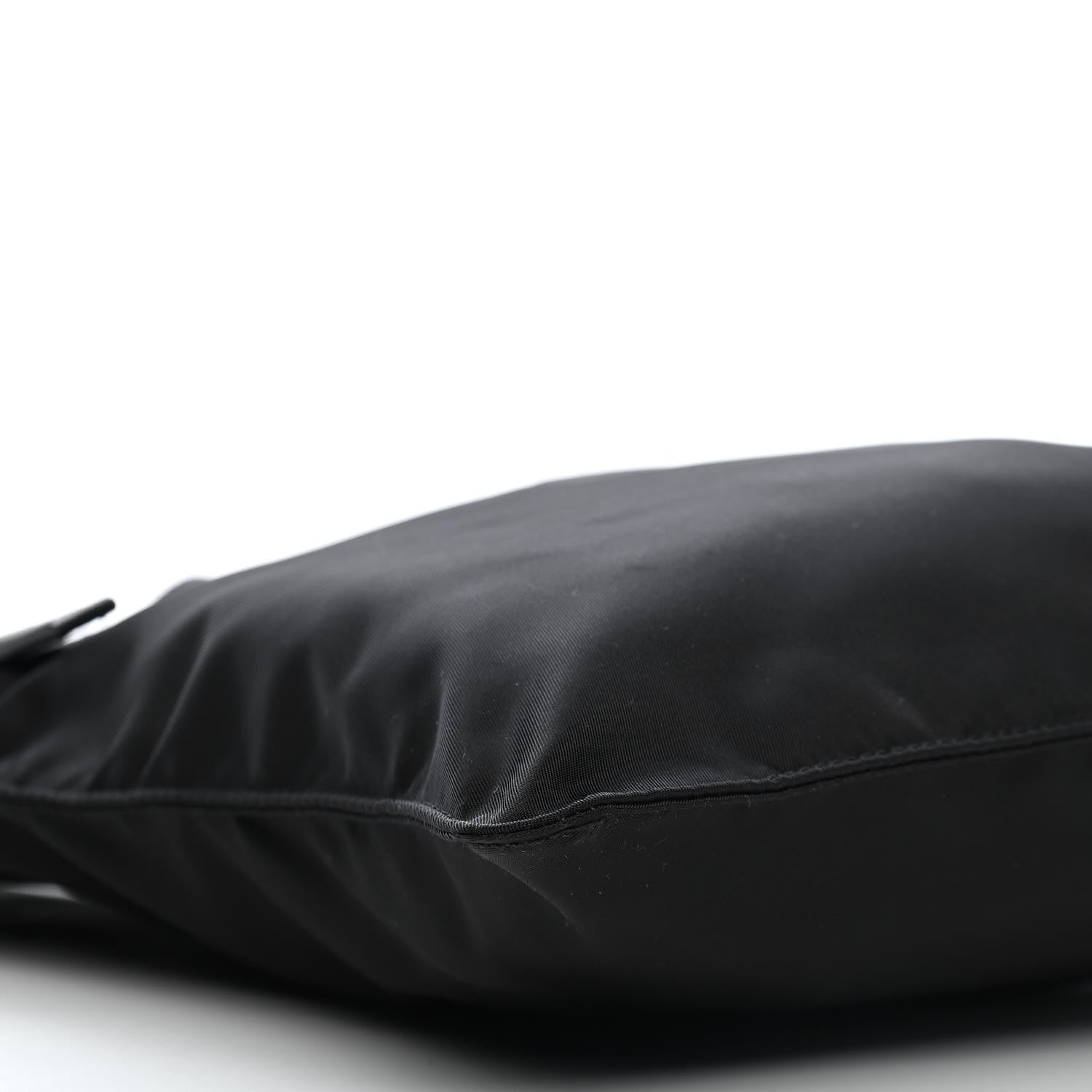 Prada Nylon Flat Messenger Bag Black 7 of 8