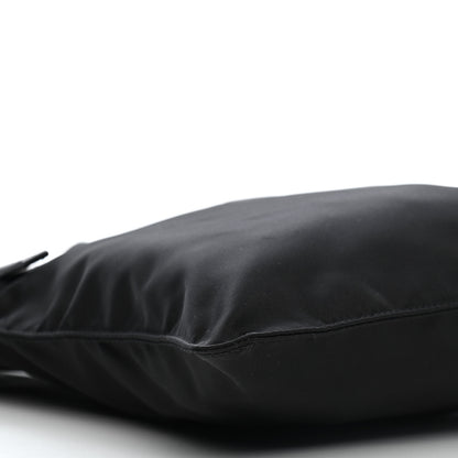 Prada Nylon Flat Messenger Bag Black 7 of 8