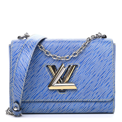 Louis Vuitton Epi Twist Shoulder Bag MM Denim Light 1 of 5