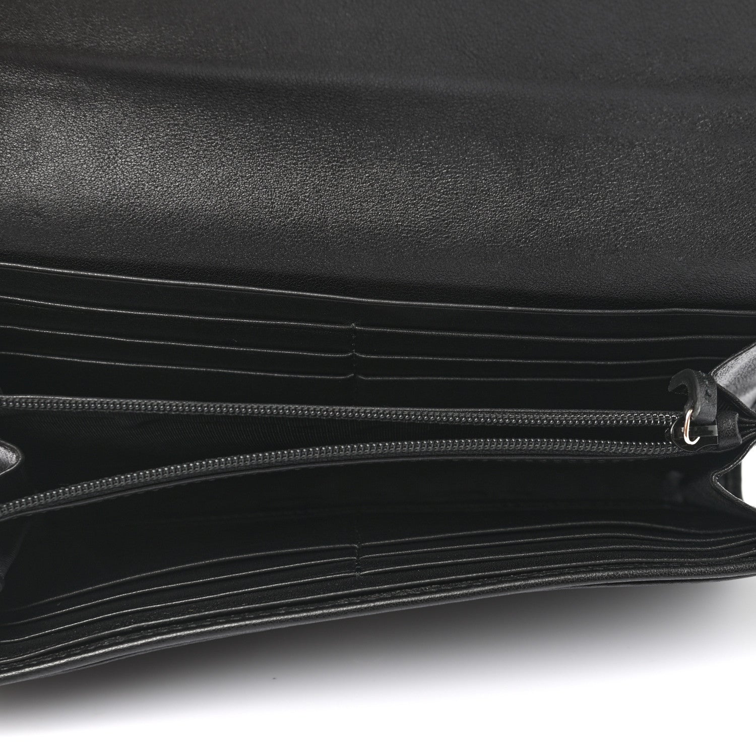 Gucci Microguccissima Bow Continental Wallet Black 5 of 8
