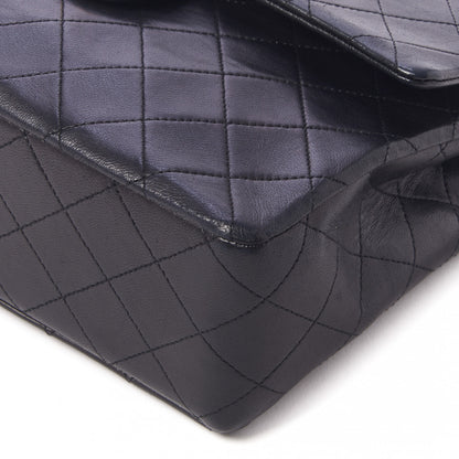 Chanel Lambskin Quilted Medium Double Flap Black 5 of 12