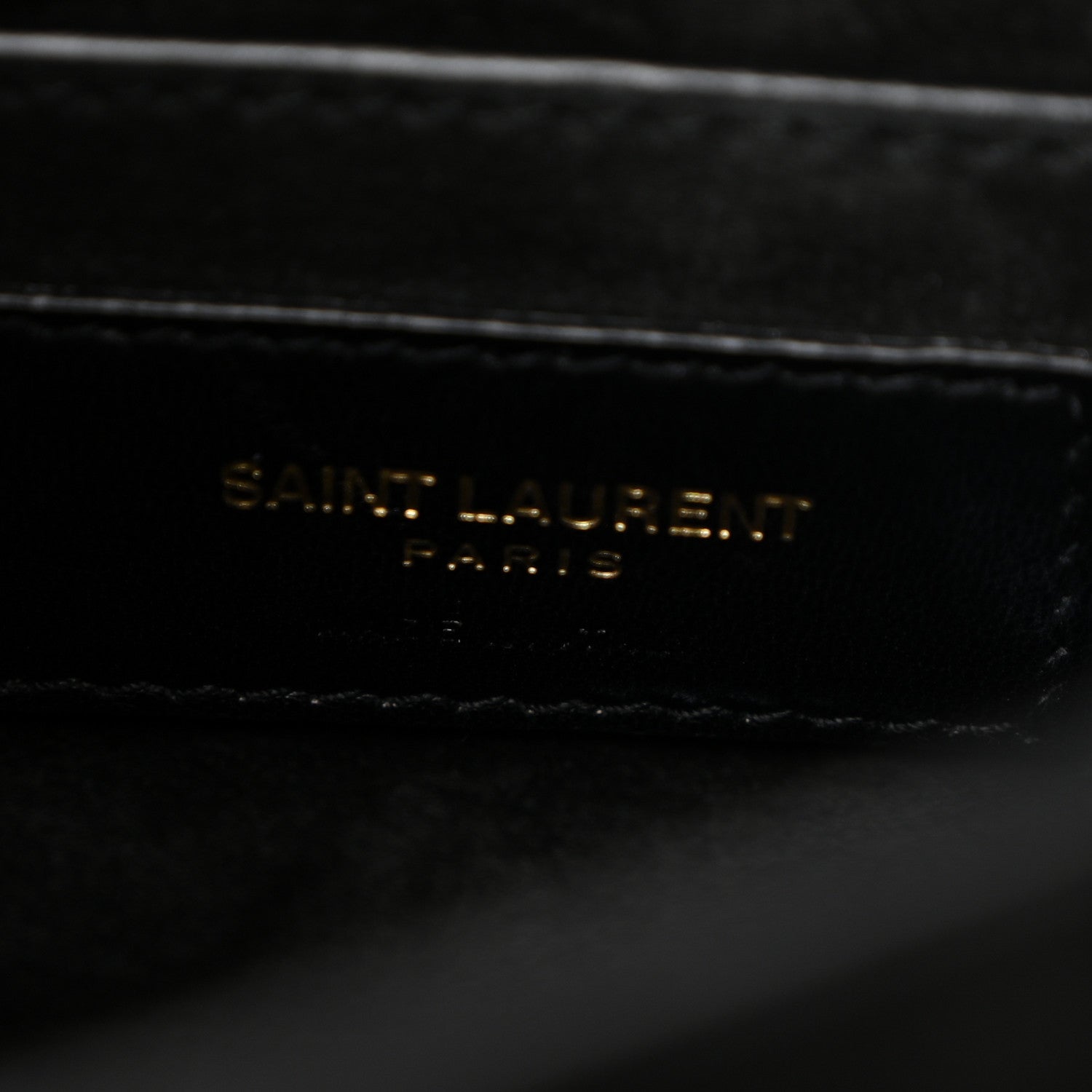 Saint Laurent Calfskin Large Monogram Sunset Black 6 of 11