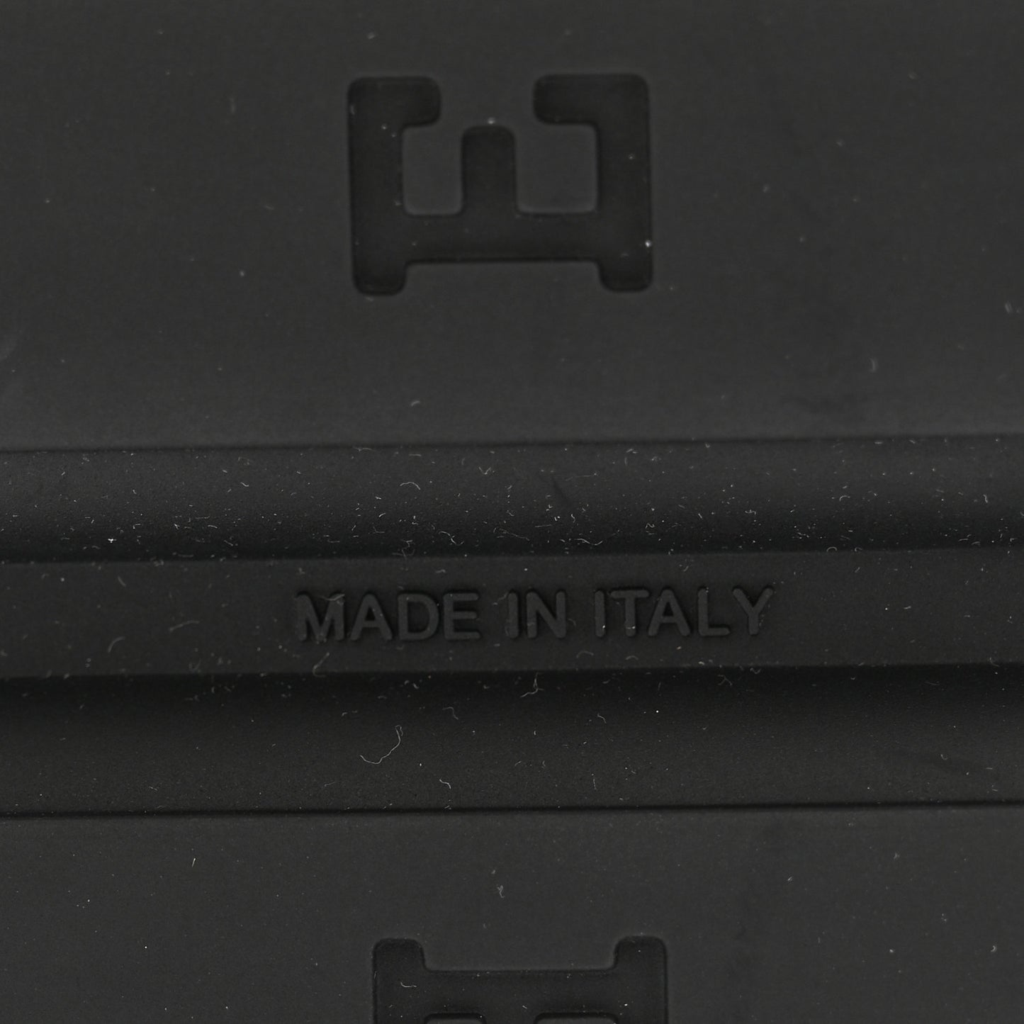 Parachute Fabric Calfskin Impulse Sneakers 40 Black