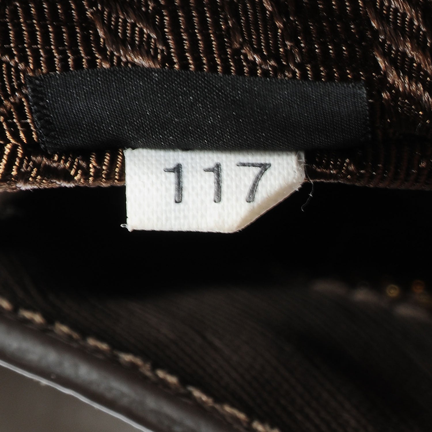 Prada Saffiano Lux Large Tote Argilla 8 of 9