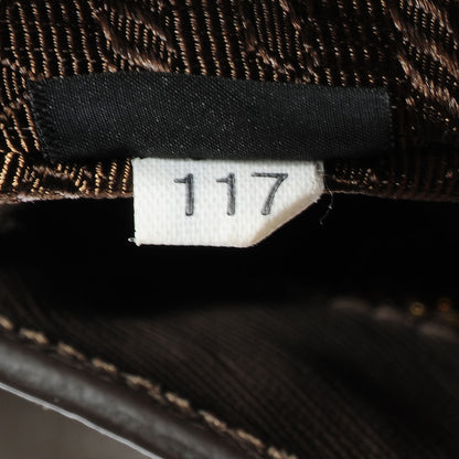 Prada Saffiano Lux Large Tote Argilla 8 of 9