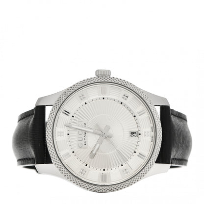 Gucci Stainless Steel Calfskin 40mm Eryx Automatic Watch 2 of 5