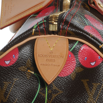 Louis Vuitton Monogram Cerises Keepall 45 5 of 7