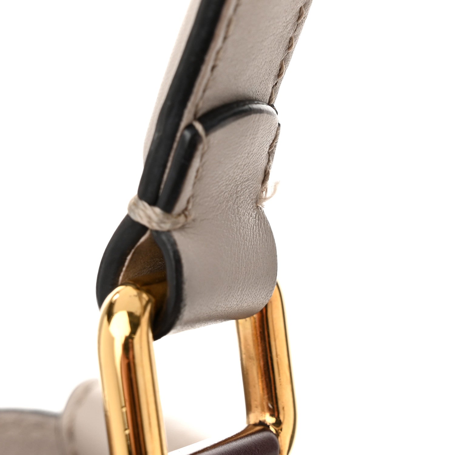 Fendi Vitello Seta Shiny Nappa Medium Peekaboo Iconic Satchel Grigio Polvere Bois de Rose 12 of 13