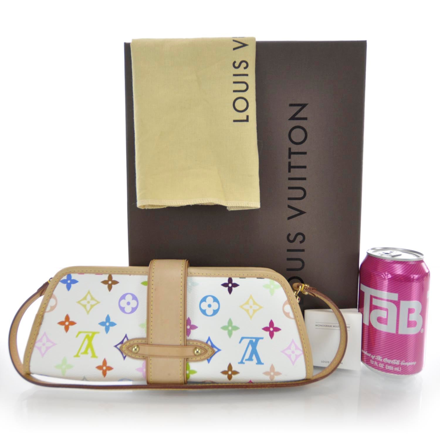 Louis Vuitton Monogram Multicolor Shirley White 4 of 8