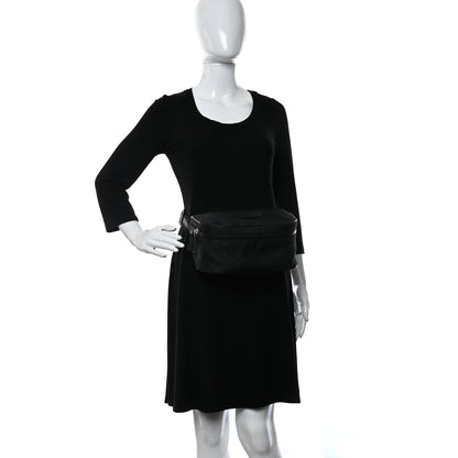 Gucci Nylon Monogram Fanny Pack Belt Bag Black 2 of 13