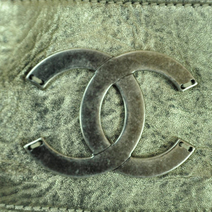 Chanel Distressed Leather Le Marais Ligne Large Tote Gold 8 of 12